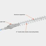 ECHO Mid-Reach Hedge Trimmer Attachment