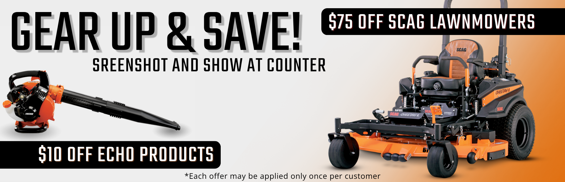 Jones Gear Up & Save